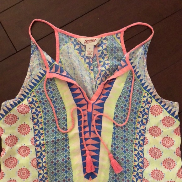 Arizona Jean Co. Multicolor Halter Top XS - Picture 2 of 8